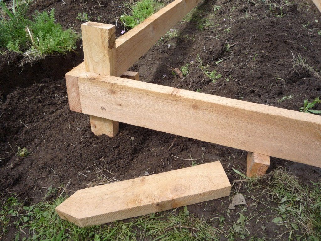How to Build a Raised Garden Bed on Sloping, Uneven Ground -   10 garden design Slope projects ideas