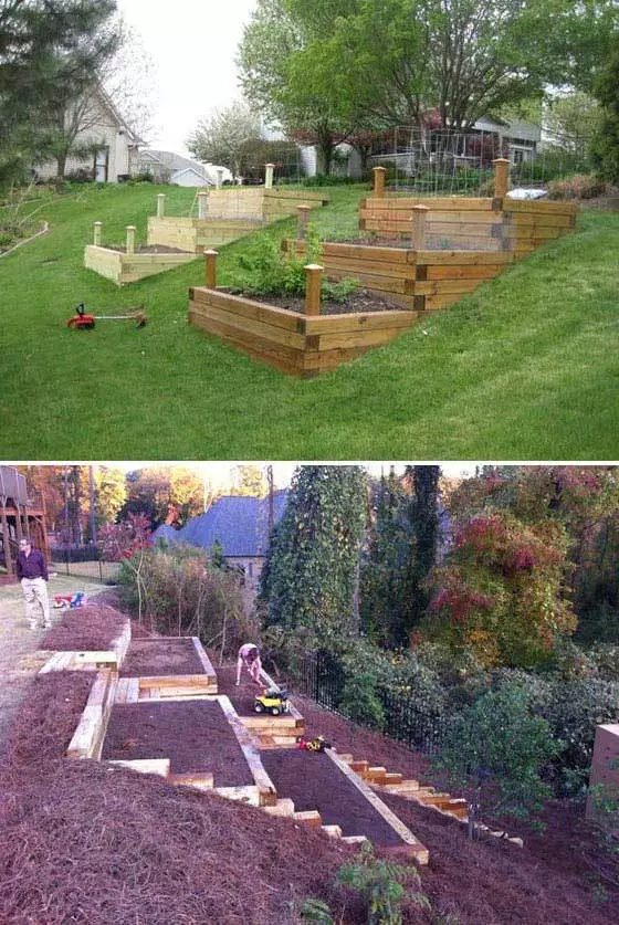 21+ Best Sloped Backyard Ideas & Designs On A Budget For 2020 -   10 garden design Slope projects ideas