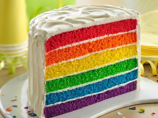 Rainbow Layer Cake -   11 cake Rainbow awesome ideas