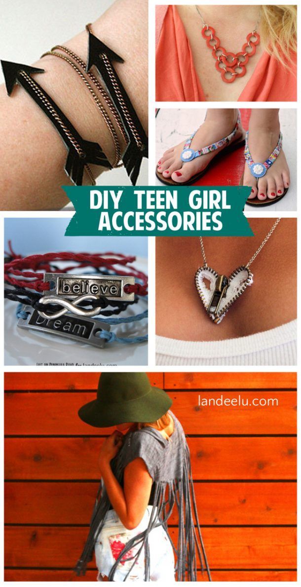 DIY Teen Girl Accessories | landeelu.com -   11 diy projects For Teen Girls clothes ideas