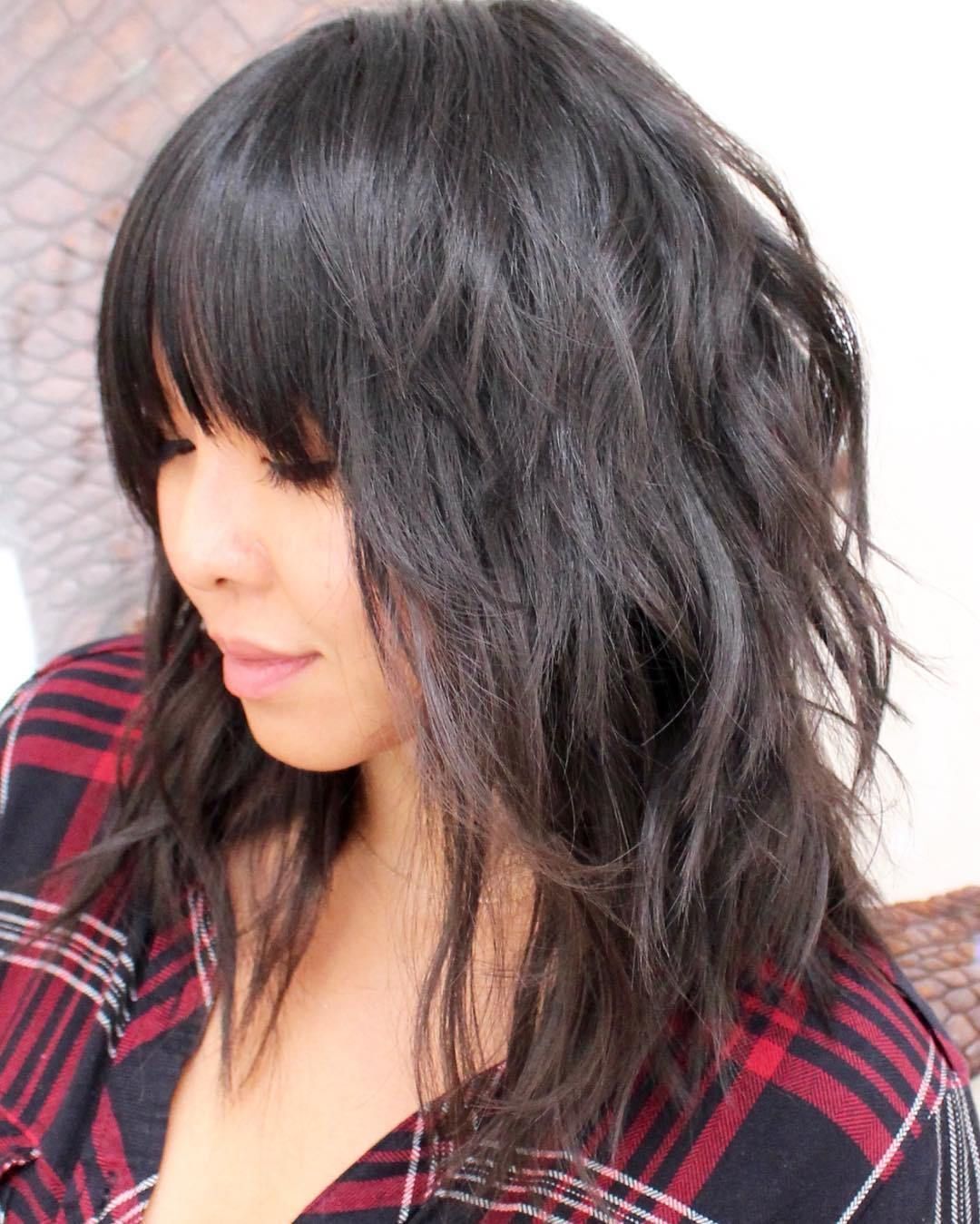 11 hairstyles With Bangs plus size ideas