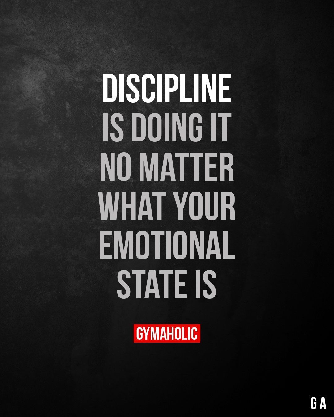 Discipline is doing it, no matter what your emotional state is. - fitness motivation - Honorable BLog -   12 fitness Quotes discipline ideas