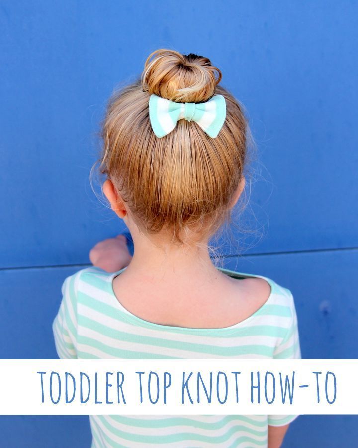 12 hairstyles For Kids top knot ideas