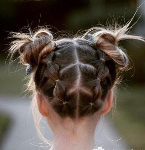 25+ Best Top Knots Hairstyles Ideas To Inspire This 2020 -   12 hairstyles For Kids top knot ideas