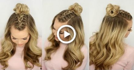 Mohawk Braid Top Knot | Half Up Hairstyle | Missy Sue -   12 hairstyles For Kids top knot ideas