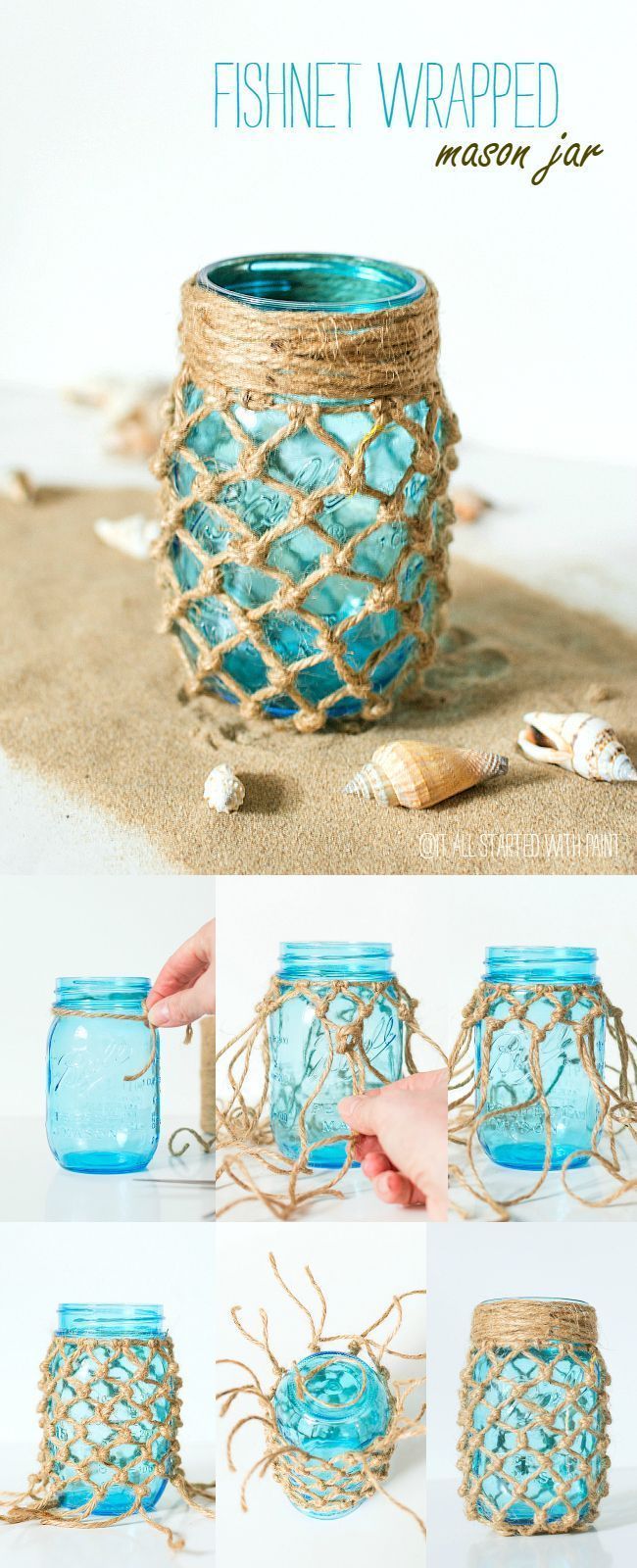 25+ Adorable DIY Mason Jar Crafts -   13 diy projects Tumblr facebook ideas