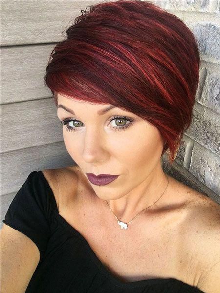 35 Striking Short Red Hairstyles | Short Hair Color -   13 hairstyles Corto rojo ideas