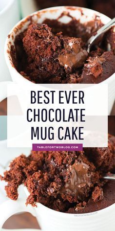 The Moistest Chocolate Mug Cake - Mug Cake For One or Two - No Eggs! -   14 cake Mug chocolate ideas