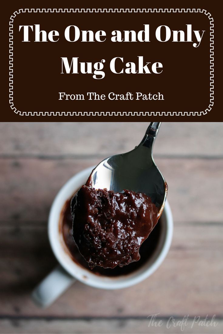 The Best Easy Chocolate Mug Cake Recipe - The Craft Patch -   14 cake Mug chocolate ideas