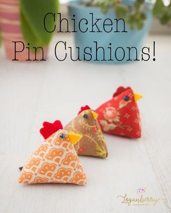 19 Free Bird Projects to Sew! - Jacquelynne Steves -   14 fabric crafts Patterns pin cushions ideas