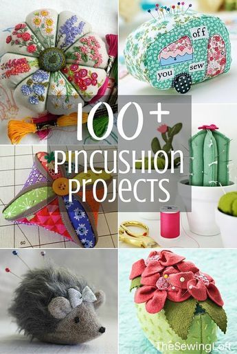 100+ Pincushion Patterns - The Sewing Loft -   14 fabric crafts Patterns pin cushions ideas
