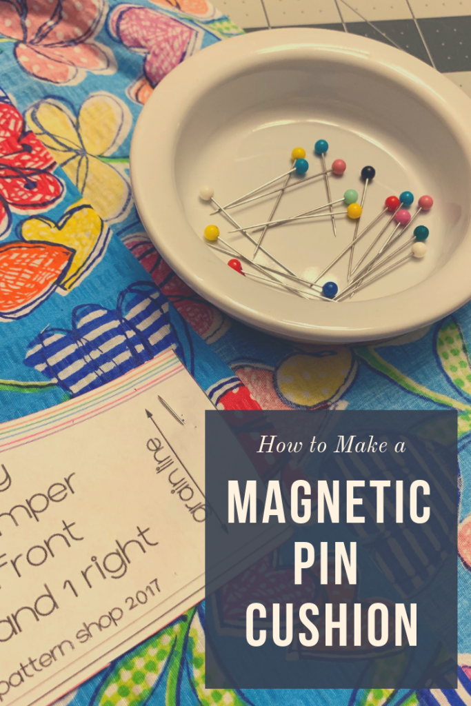 How to Make a Magnetic Pin Cushion - Peek-a-Boo Pages - Patterns, Fabric & More! -   14 fabric crafts Patterns pin cushions ideas