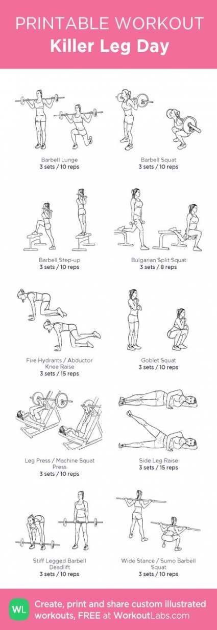 40+ Trendy ideas for weight lifting workouts gym legs day -   14 fitness Gym glutes ideas