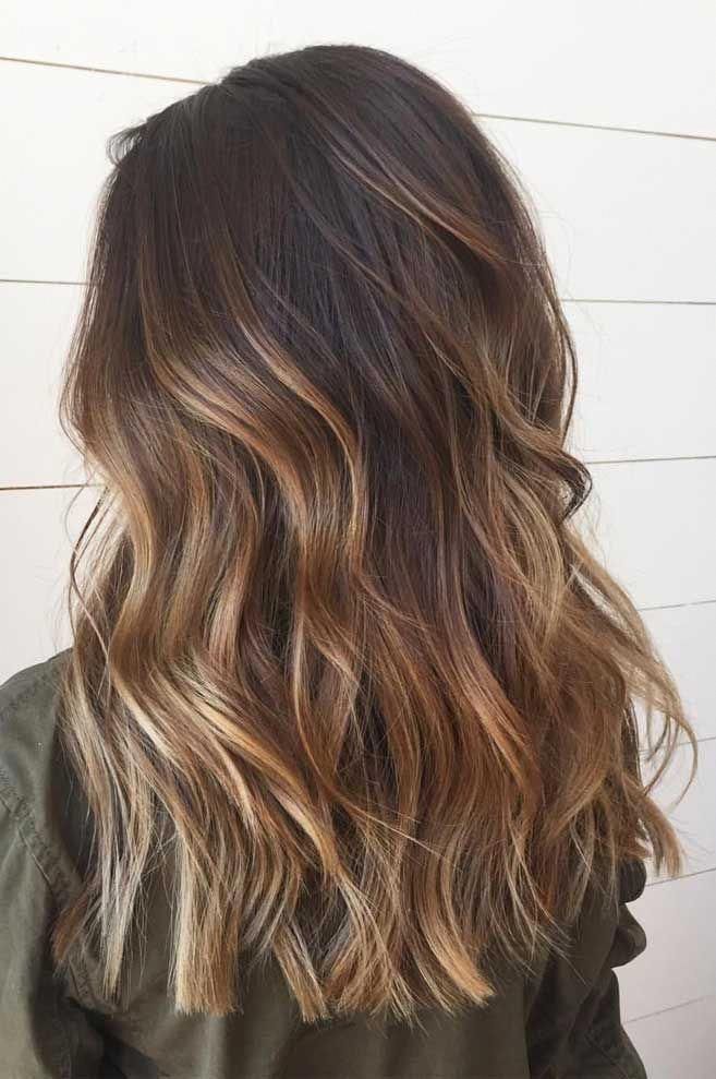49 Beautiful Light Brown Hair Color To Try For A New Look -   14 hair Trends highlights ideas