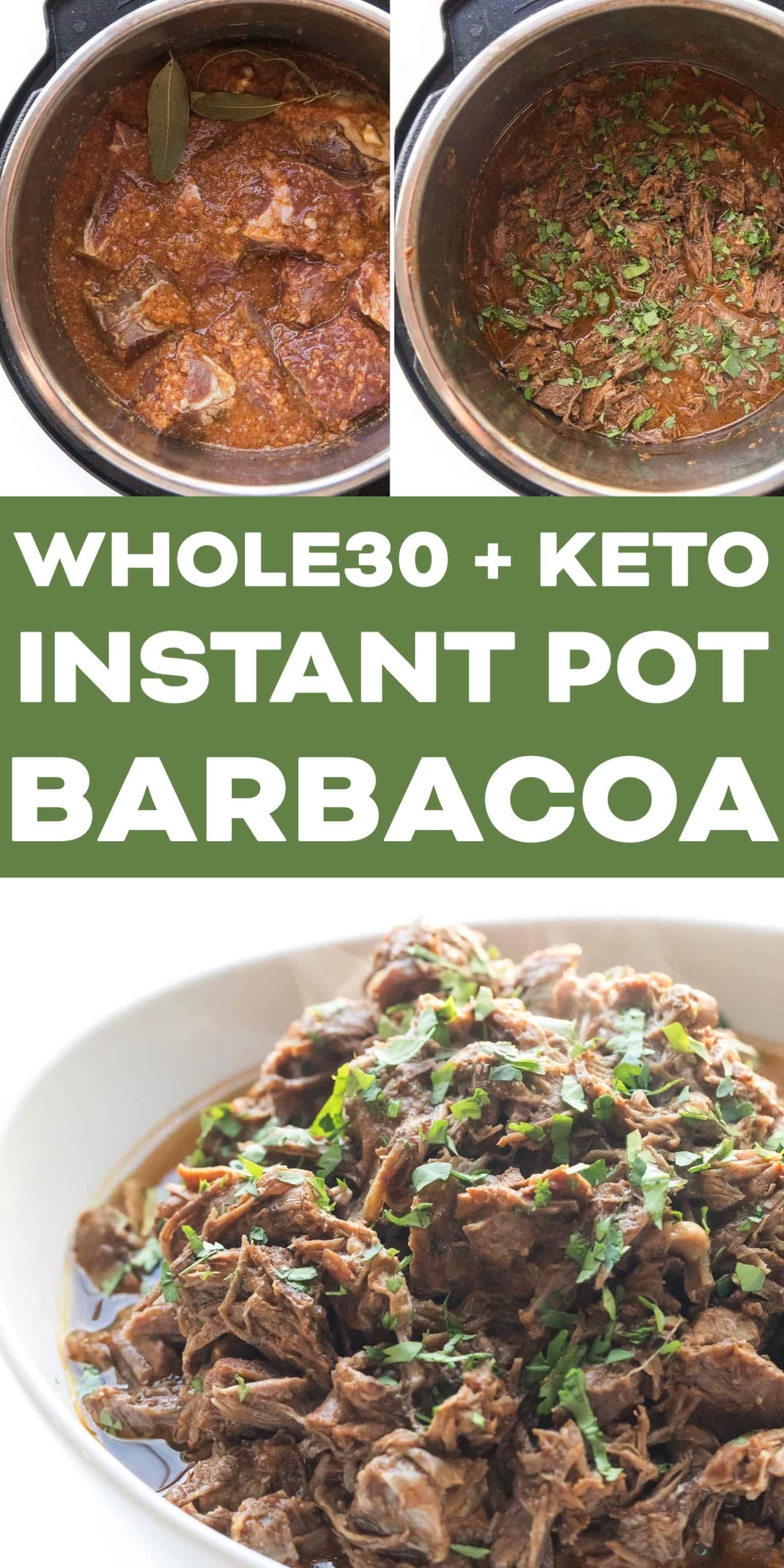 Whole30 + Keto Instant Pot Barbacoa -   15 healthy recipes Beef cleanses ideas