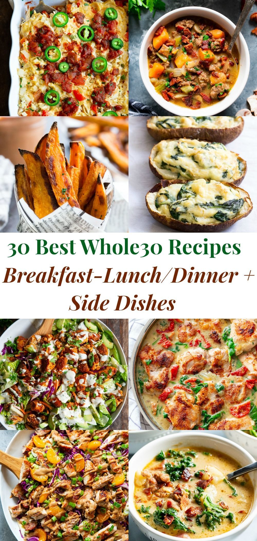 30 Best Whole30 Recipes -   15 healthy recipes Clean dinner ideas