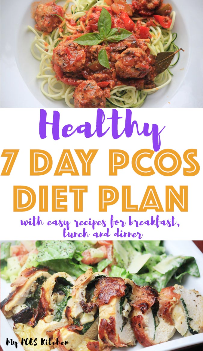 The BEST PCOS 7 Day Meal Plan -   15 healthy recipes Low Carb eating plans ideas
