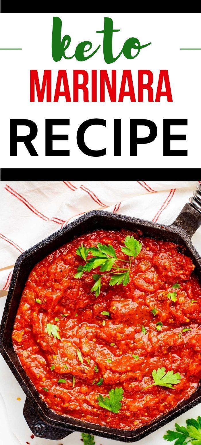 Keto Marinara Sauce Recipe - Slow Cooker, Instant Pot, Stovetop - Instant Pot - Slow Cooker - Stovetop -   15 healthy recipes Low Carb eating plans ideas