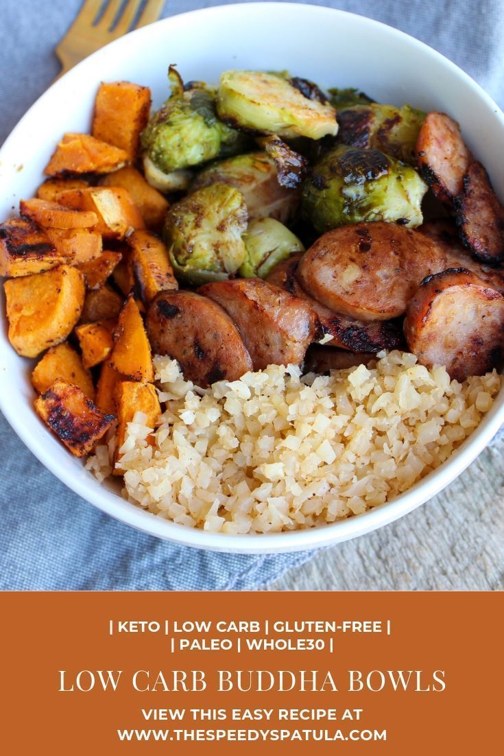 Low Carb Buddha Bowls - The Speedy Spatula -   15 healthy recipes Low Carb eating plans ideas