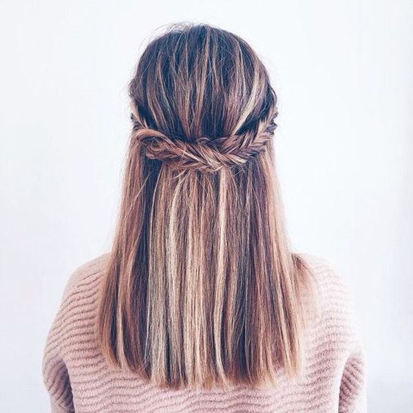 Straight Wedding Hair Inspirations for Your Big Day -   15 hoco hair Straight ideas