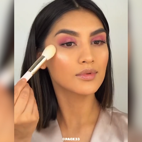 Rose Pink Makeup Glam Tutorial -   15 makeup For Beginners diy ideas