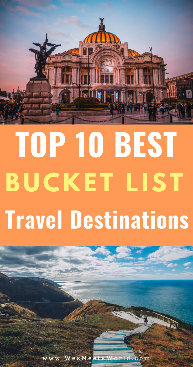 10 Bucket List Travel Destinations for 2020 - Wes Meets World ? Travel Blog -   15 travel destinations Photography cities ideas