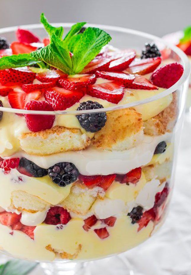 17 Fruity Desserts That Are Perfect to Serve Up at Any Gathering -   16 fruity desserts Recipes ideas