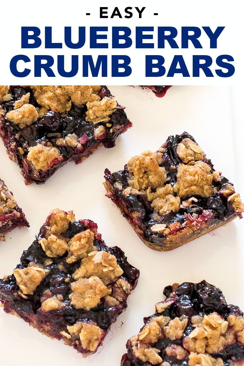 Blueberry Crumb Bars -   16 fruity desserts Recipes ideas