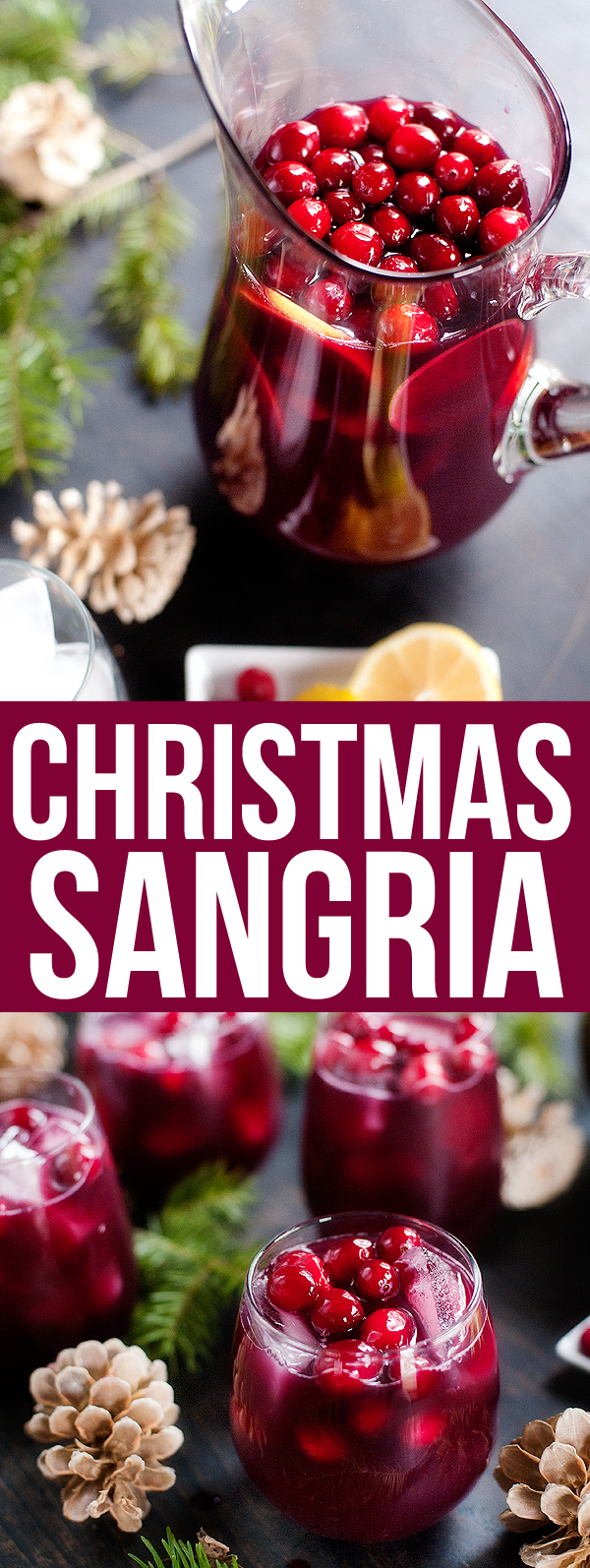 christmas sangria (red) -   16 red holiday Drinks ideas