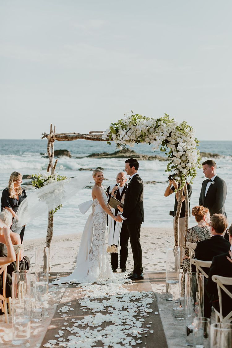 Wedding of the Day: A Black-Tie Beach Party -   16 wedding Beach groomsmen ideas