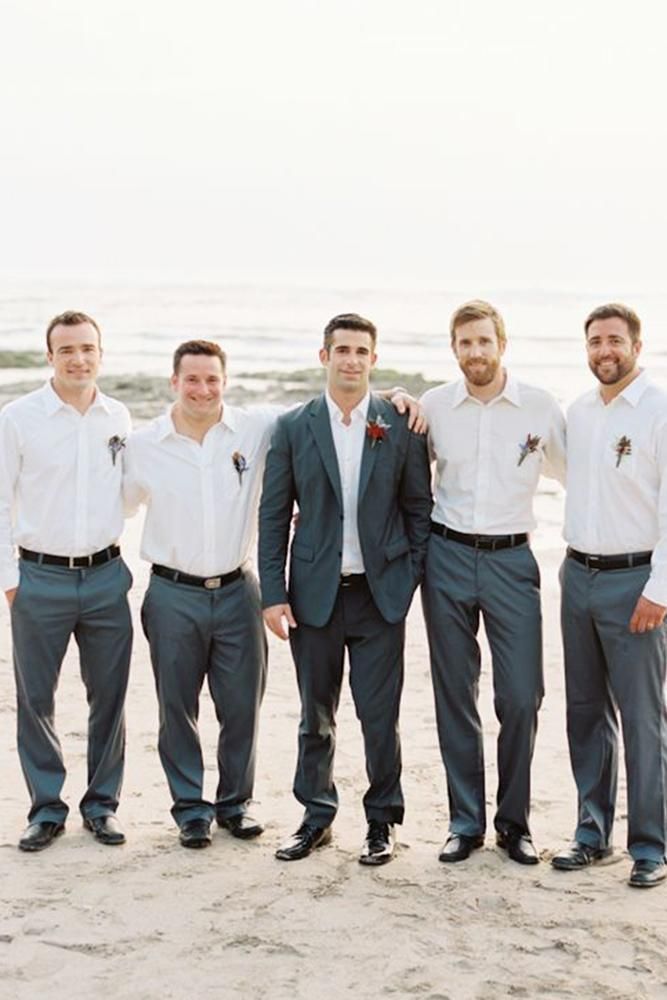 21 Groomsmen Attire For Perfect Look On Wedding Day | Wedding Dresses Guide -   16 wedding Beach groomsmen ideas