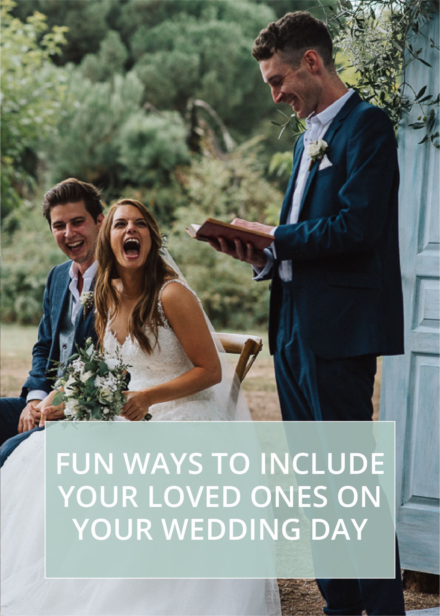 Fun Ways To Include Your Loved Ones On Your Wedding Day -   16 wedding Party roles ideas