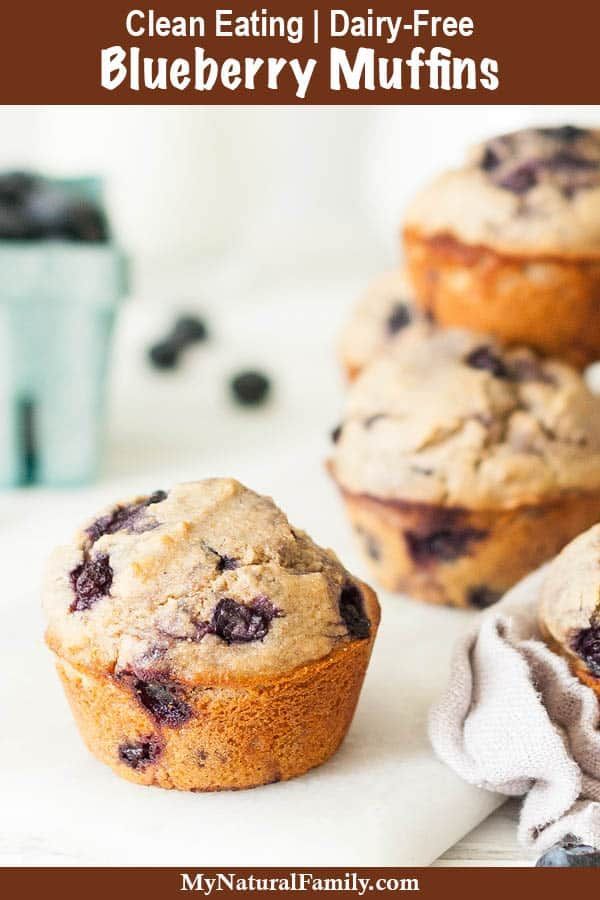 Clean Eating Blueberry Oatmeal Muffins Recipe - My Natural Family -   17 desserts Blueberry clean eating ideas