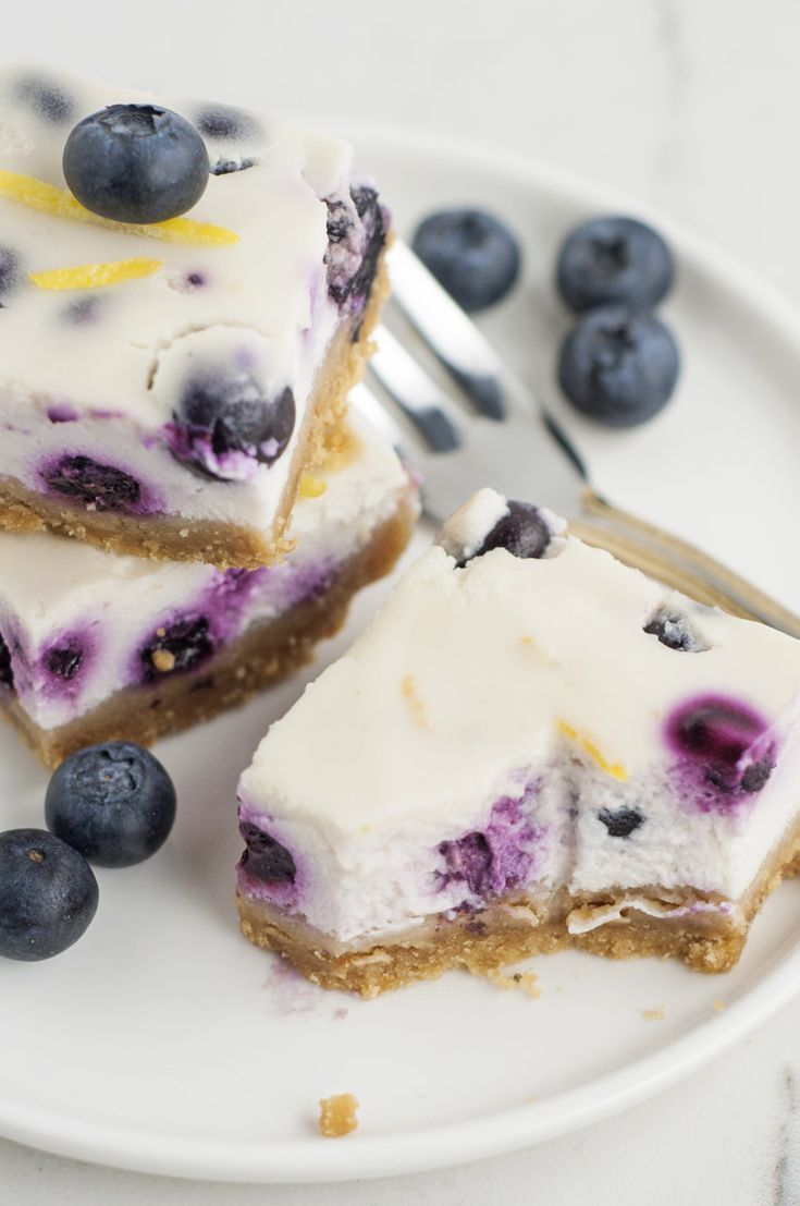Epic Clean Eating Blueberry Cheesecake Bars -   17 desserts Blueberry clean eating ideas