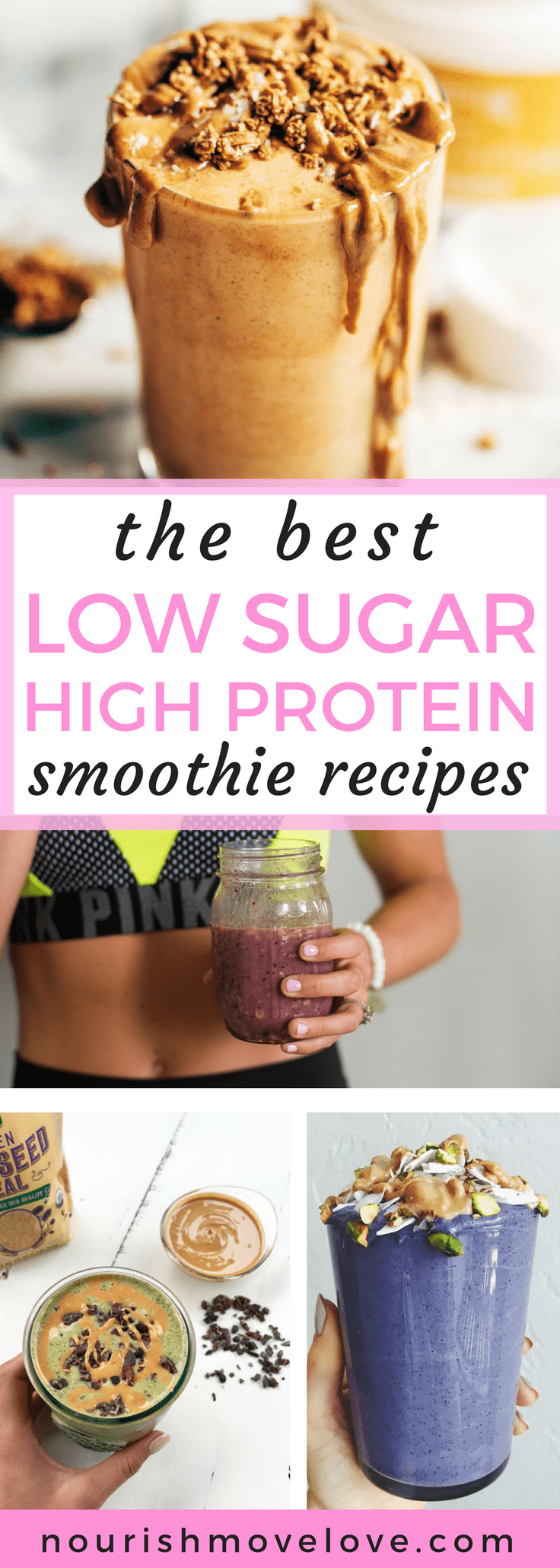 15 Healthy, Low Sugar Smoothie Recipes | Nourish Move Love -   17 healthy recipes Smoothies sugar ideas