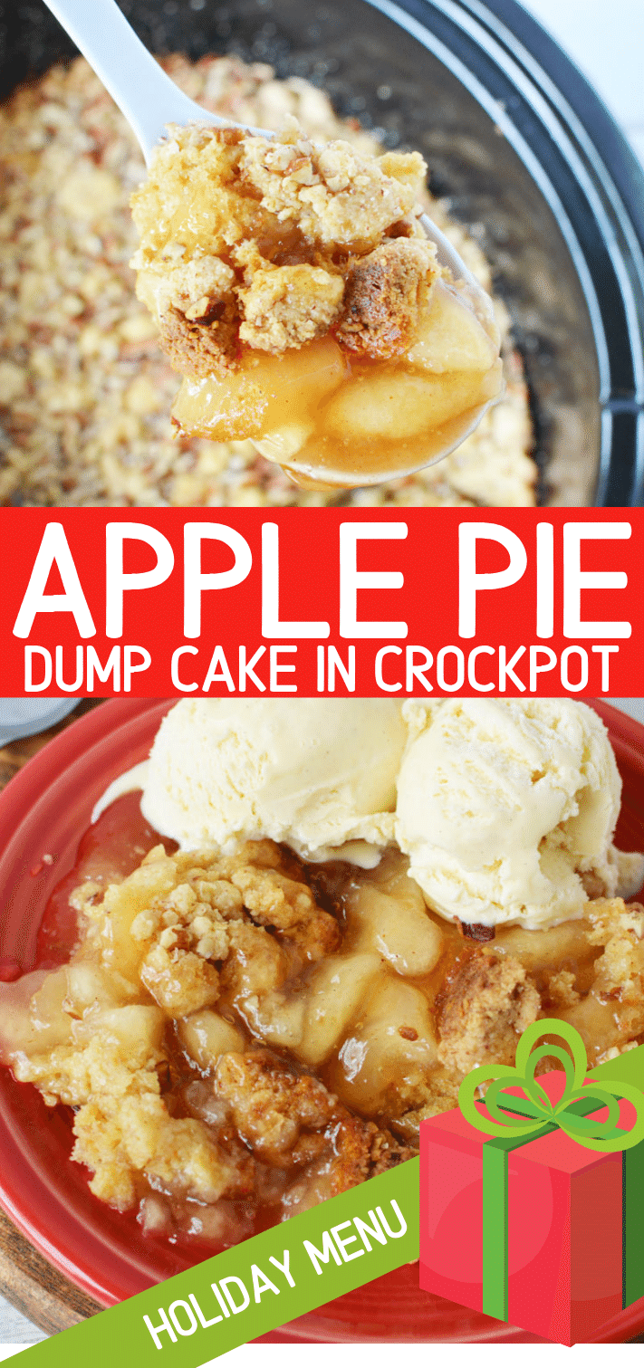 Apple Dump Cake -   17 holiday Desserts crockpot ideas