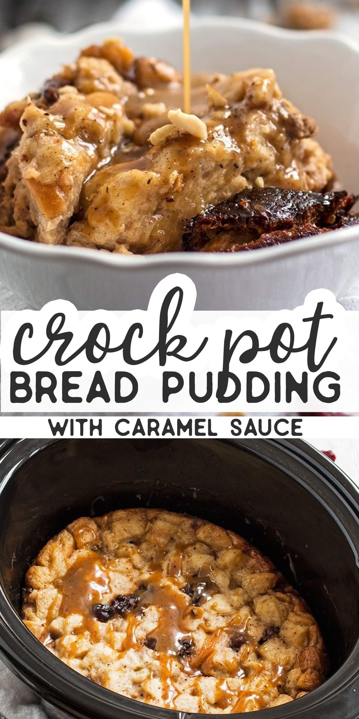 Crock Pot Bread Pudding -   17 holiday Desserts crockpot ideas