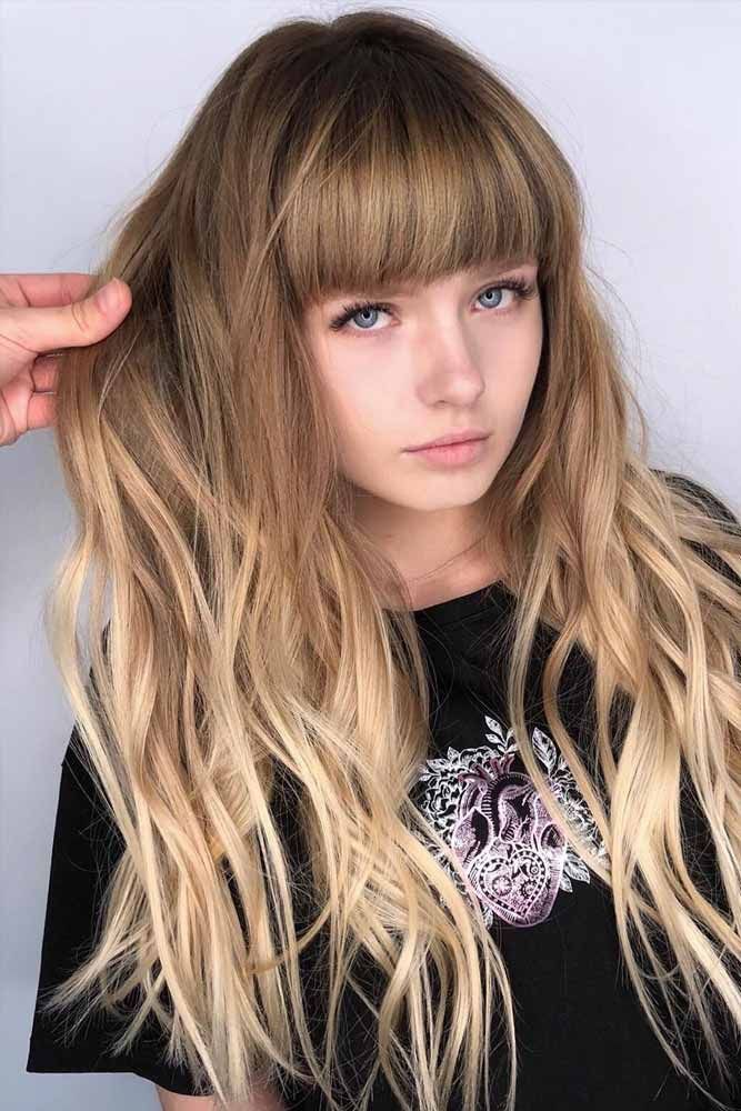 Not Only Hairstylists Know How To Cut Bangs | LoveHairStyles.com -   17 little girl hairstyles With Bangs ideas