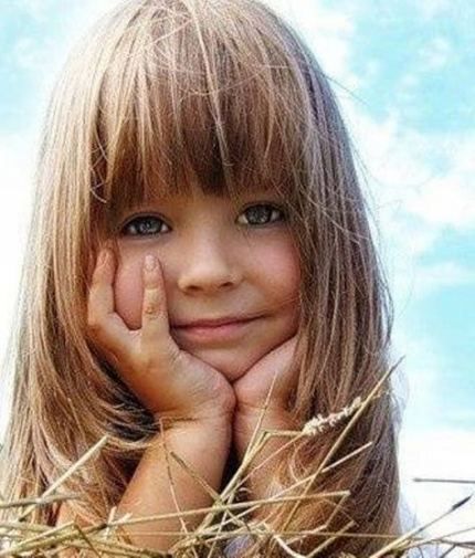 55 Trendy Haircut With Bangs Kids Medium Lengths -   17 little girl hairstyles With Bangs ideas