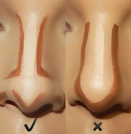 Trendy makeup tutorial contouring nose 18+ Ideas -   17 makeup Contour nose ideas