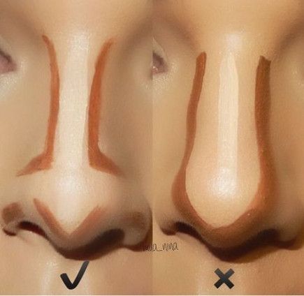 46+ Ideas makeup tips contouring nose -   17 makeup Contour nose ideas