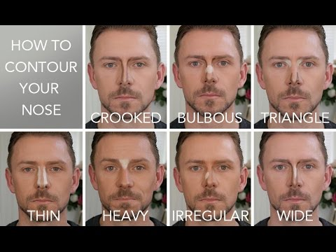 HOW TO CONTOUR THE 7 NOSE SHAPES!!!! -   17 makeup Contour nose ideas