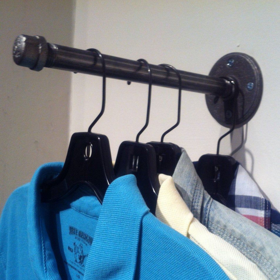 18 DIY Clothes Hanger wall ideas