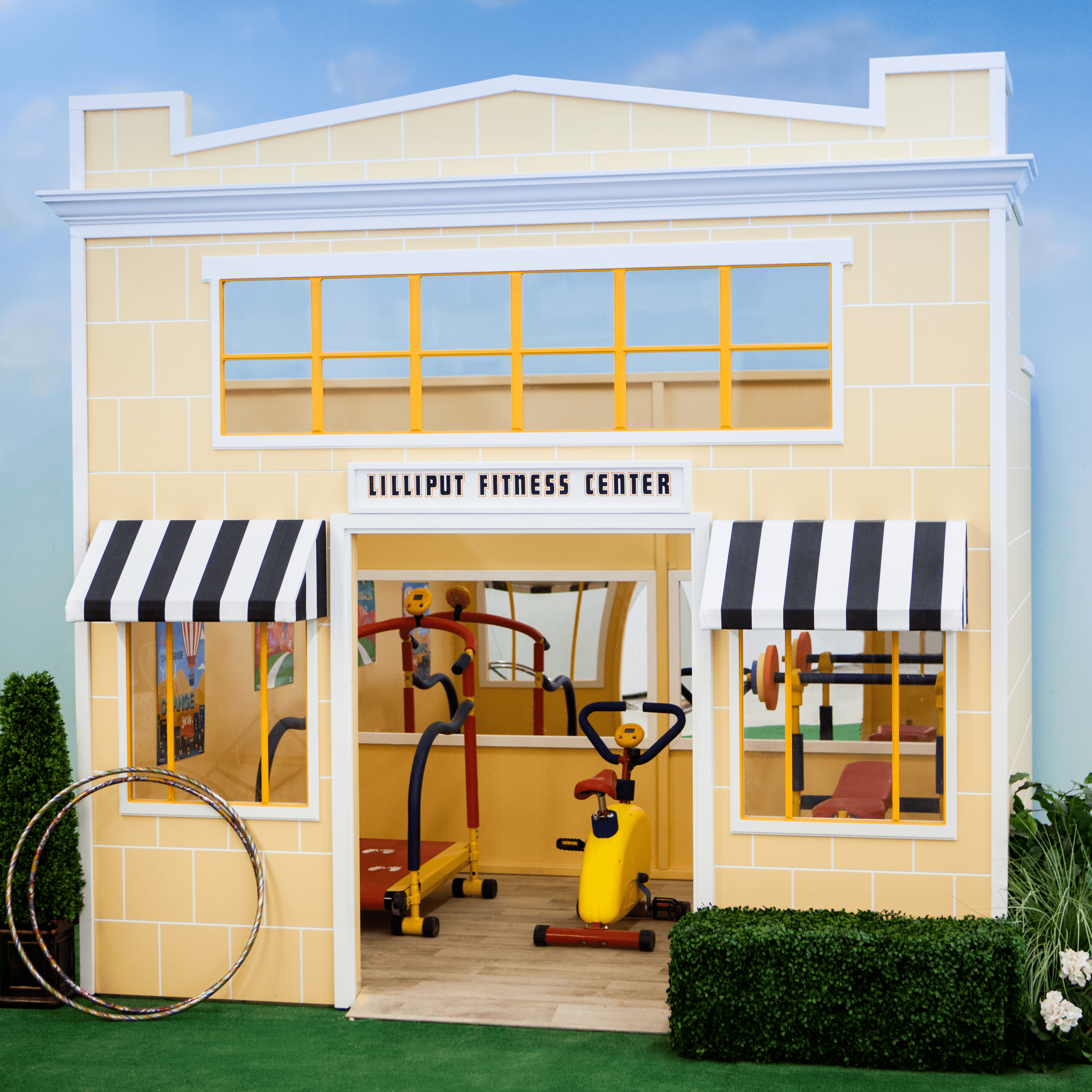 Uptown Fitness Center | Lilliput Play Homes -   18 fitness Center wall ideas