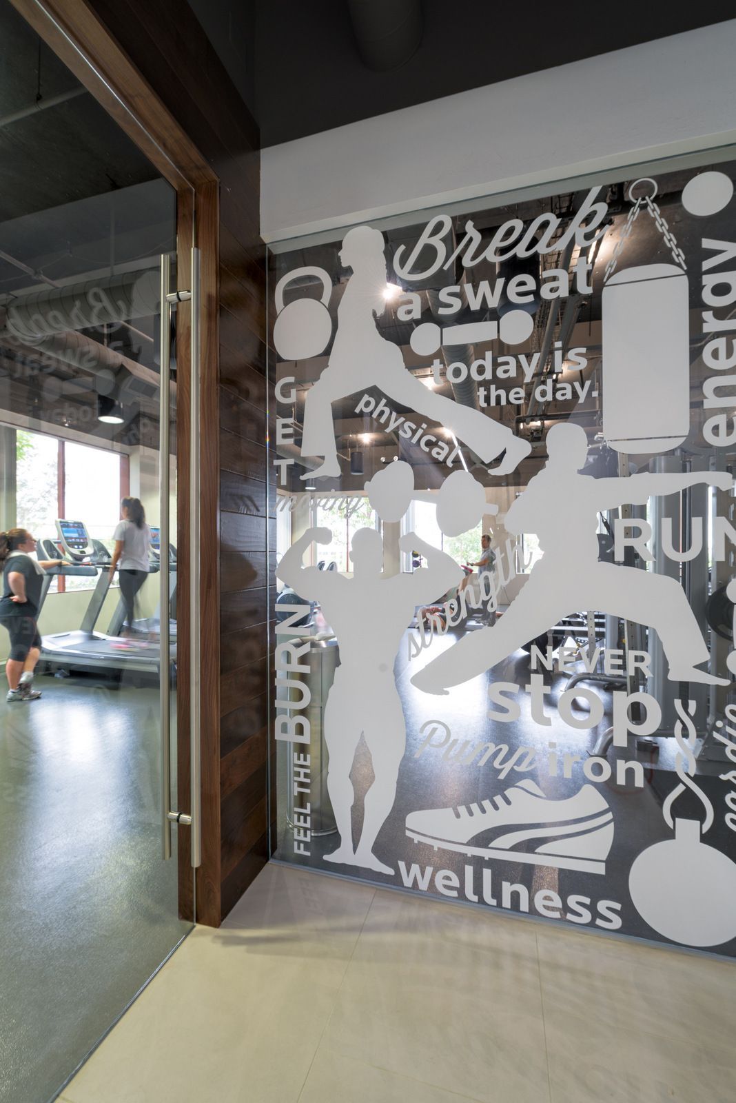 Office Tour: Pirch – San Diego Headquarters -   18 fitness Center wall ideas