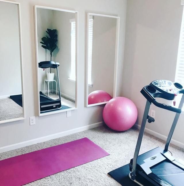 20 Home Gym Ideas for Designing the Ultimate Workout Room | Extra Space Storage -   18 fitness Room shape ideas