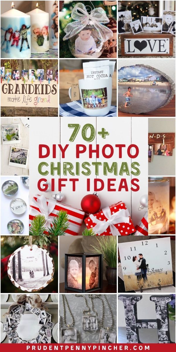 70 Thoughtful DIY Photo Christmas Gifts -   18 holiday Photos diy ideas
