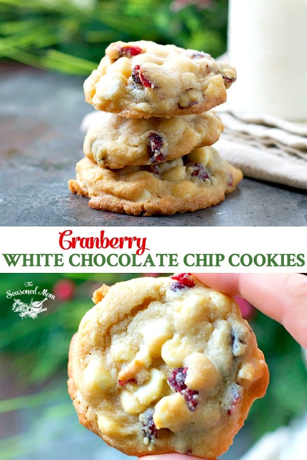 Cranberry White Chocolate Chip Cookies -   18 holiday Season white chocolate ideas