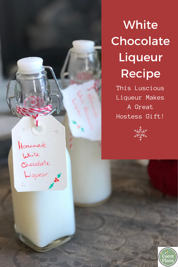 Homemade White Chocolate Liqueur Recipe -   18 holiday Season white chocolate ideas
