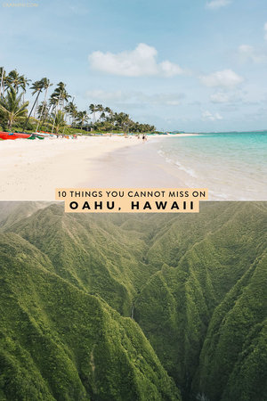 Oahu Itinerary: The Top 10 Things To Do in Hawaii — ckanani luxury travel & adventure -   18 travel destinations Tropical oahu hawaii ideas